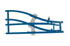 Lego® train rails 4,5V chemin de fer voie 154 ferrée rail aiguillage À DROITE BL