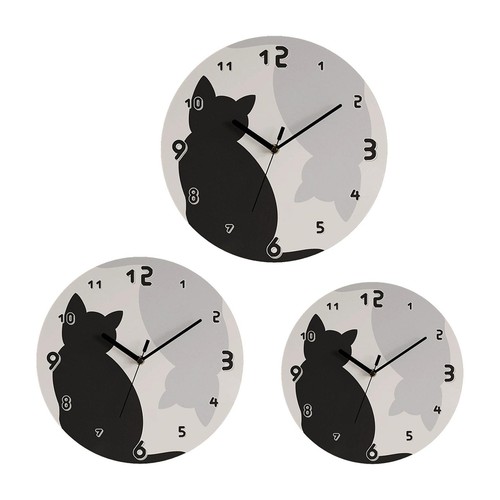 Horloge murale chat