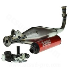 POT D'ECHAPPEMENT MVT S RACE SP1 ADAPT. PEUGEOT 103 SP / MVL EC28 HOMOLOGUE TPSI