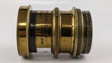 Objectif laiton Photo-Hall Paris F:8 / ?mm pour chambre photographique