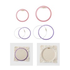 Cadre à broder en forme de