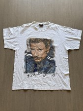 Johnny hallyday white shirt - hallyday,
