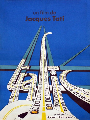 Trafic jacques tati repro - trafic,, tati,