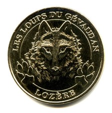 48 SAINT-LEGER-DE-PEYRE Les loups du Gévaudan, 2013, Monnaie de Paris