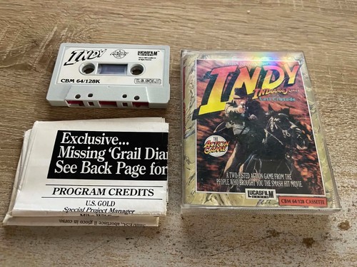 Cbm 128 cassette indiana - ,