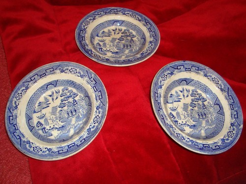 Serie assiettes anglaise - serie, 3