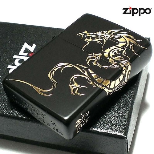 Zippo dragon doré - zippo, :