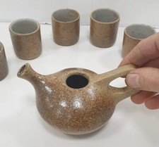 petite theiere 6 tasses gres no la borne puisaye shabby chic vintage retro