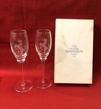 2 flutes à champagne FERRARI