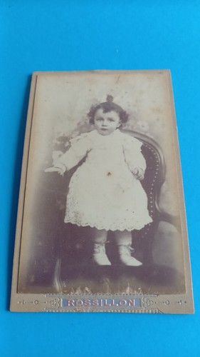 Photo cdv enfant bébé - cdv,