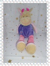 Doudou peluche vache - -,