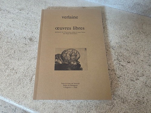 Verlaine oeuvres libres 50 - libres,,