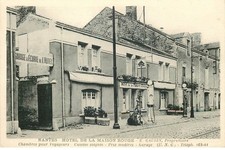 LOIRE ATLANTIQUE  NANTES  Hotel de la Maison Rouge E.GAUDIN proprietaire (stat