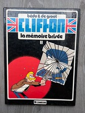 CLIFTON N°11  LA MEMOIRE BRISEE     DE GROOT / BEDU  LOMBARD   EO  1987  TBÉ