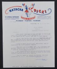 Facture TOURCOING 1956 NATACHA