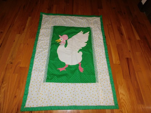 Mother goose baby quilt - mother,