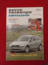 Revue Technique Carrosserie Opel Corsa C Depuis 2000 16 V Gsi Di Dti 12 V 