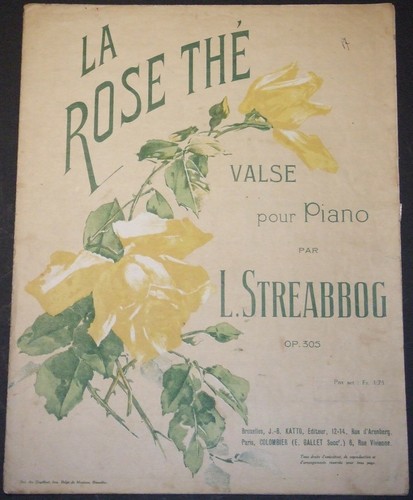 Partition rose thé - la, l