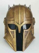 Star Wars Mandalorian Helmet Medieval Armorer Helmet Custom Prop Replica