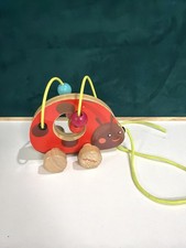 Jouet Coccinelle en bois à