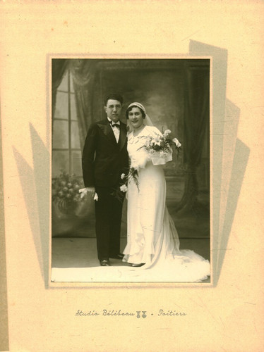 Photo ancienne mariage année