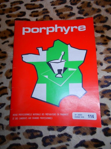 Revue porphyre préparateur - revue,