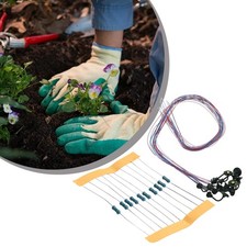 10pcs 1:187 Mod��lisme Ferroviaire Train Lampe Rue Feux Building Layout Ho Scale