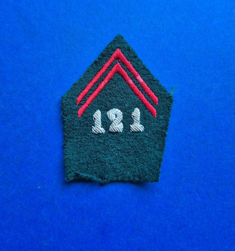 Insigne militaire patte - patte, col