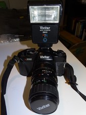 APPAREIL PHOTO VIVATAR V2000 + OBJECTIF + FLASH
