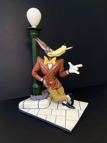 Lampe figurine loup tex - loup,