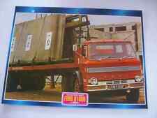 CARTE FICHE CAMION TRACTEUR
