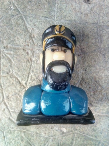 Buste résine tintin et - tintin,