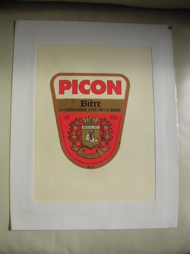 Ancienne publicité picon - ,