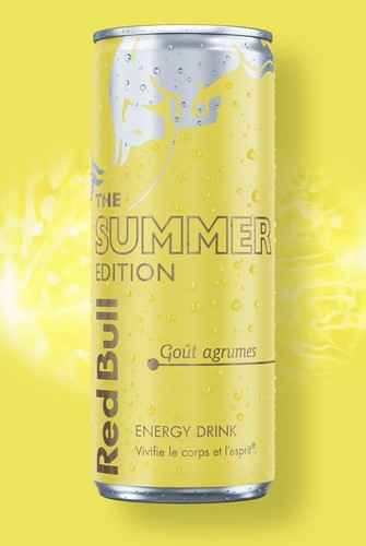 Red bull summer édition - red,