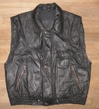 Gilet En Cuir Homme Outdoor