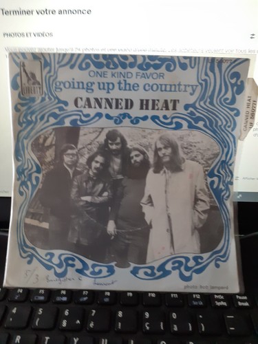 Disque 45t canned heat - disque,