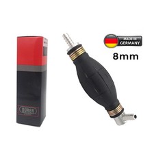 Pompette sortie coudée Poire d'amorcage Caburant 8mm Durer