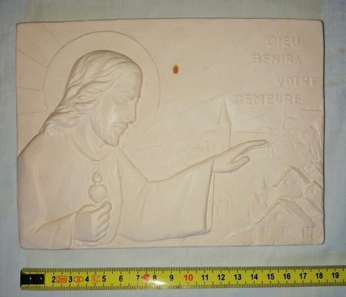Bas relief jésus christ - bas,