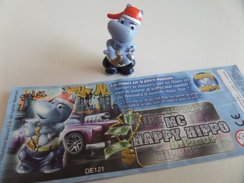 Figurine kinder happy - kinder, hippo