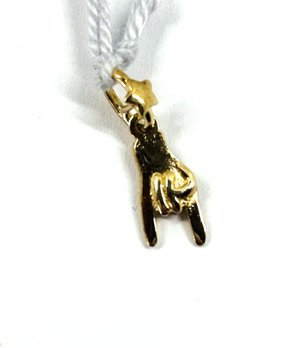 Pendentif jaune 9k avec - en,