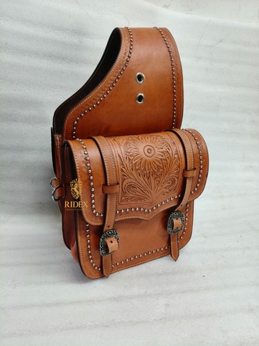Sac selle western cuir - selle, en