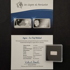 LINGOT 2.5g ARGENT 999‰ BE /