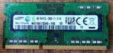 Barrette Mémoire Vive Samsung 4 go DDR3L 12800S 1600 Mhz (PC PORTABLE So-dimm)