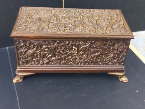 Important coffret décorative - coffret,