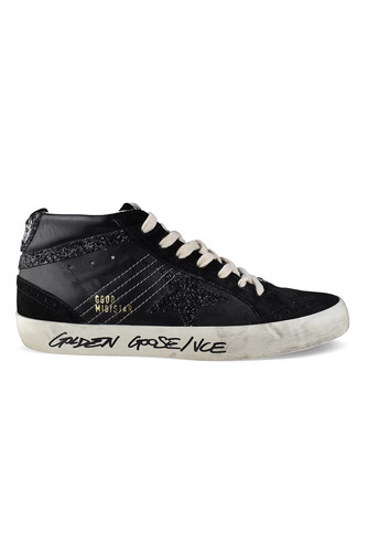Sneakers mid star golden - golden, goose