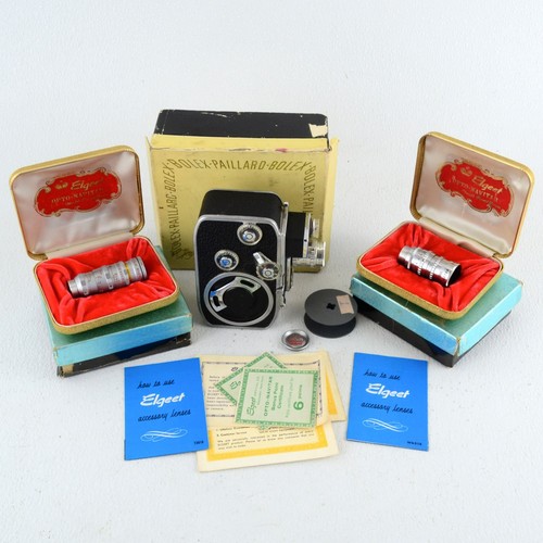 Bolex paillard b8l 8mm movie - paillard,