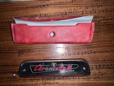 Instrument de musique vintage - HARMONICA HOHNER CHROMETTA 14