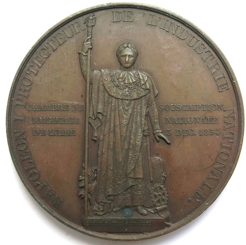 R3684 médaille 1854 - 1854, lille