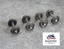 JOUEF HO 1/87 4 essieux métallique isolés d 10,6 brunie