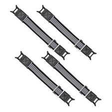  Lot de 4 sangles élastiques pour boîte à mouchoirs de voiture - Fixation par